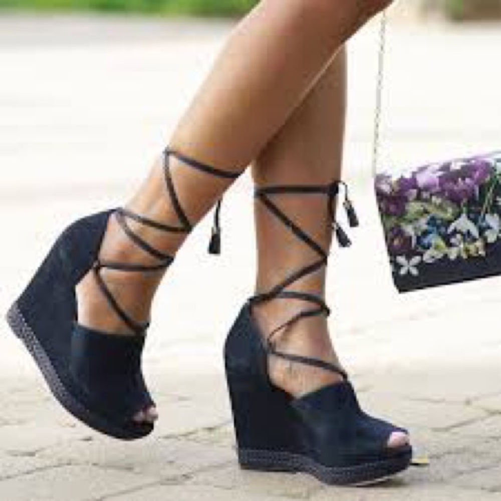 MICHAEL Michael Kors Espadrille Wedge Sandals